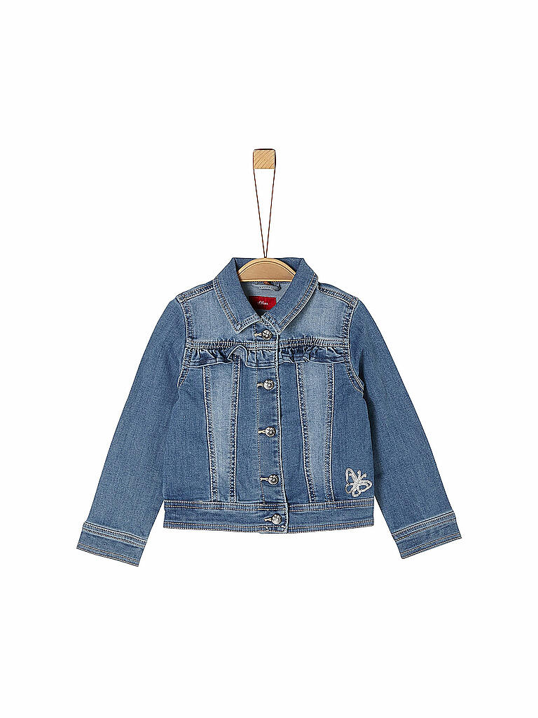 S.OLIVER | Mädchen Jeansjacke | blau