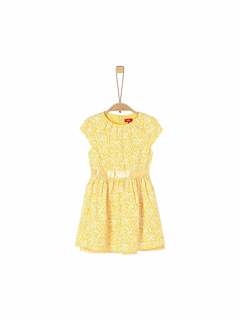 S.OLIVER | Mädchen Kleid Regular Fit | gelb