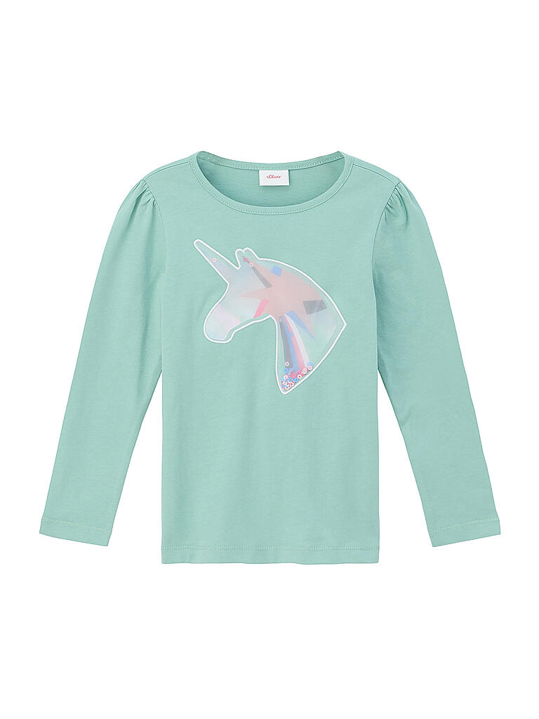 S.OLIVER | Mädchen Langarmshirt | mint