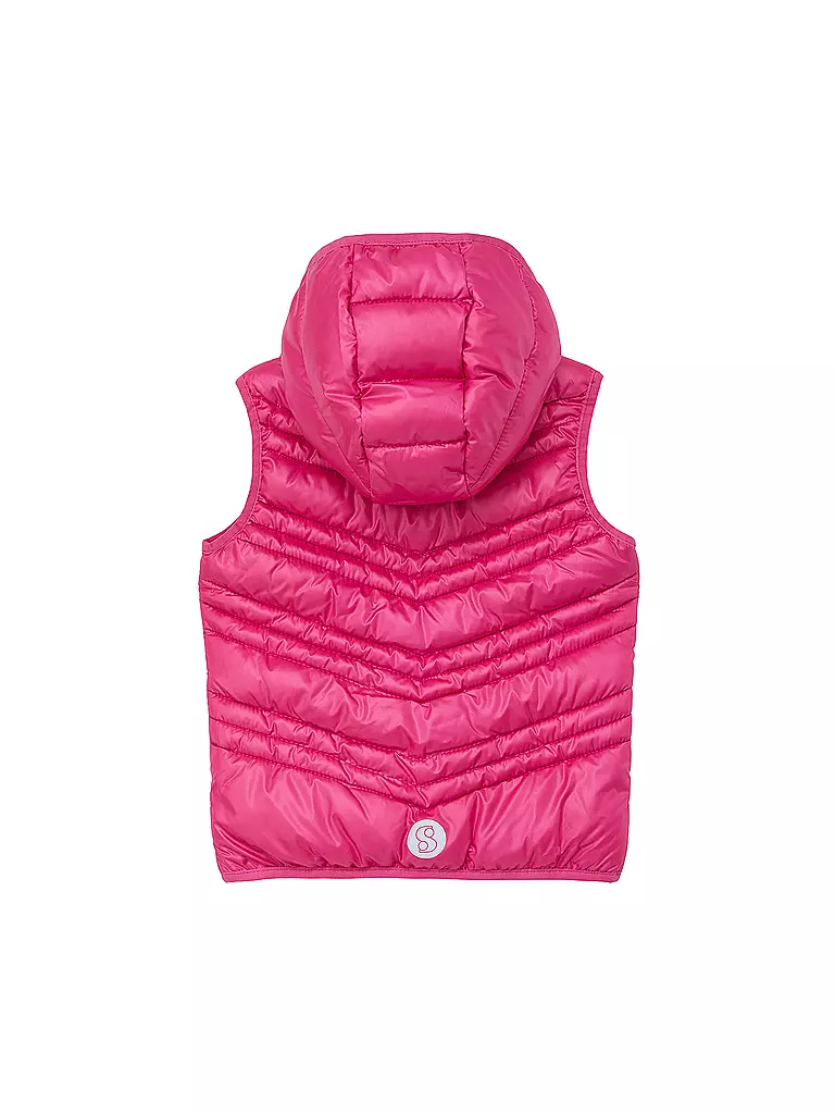 S.OLIVER | Mädchen Steppgilet | pink