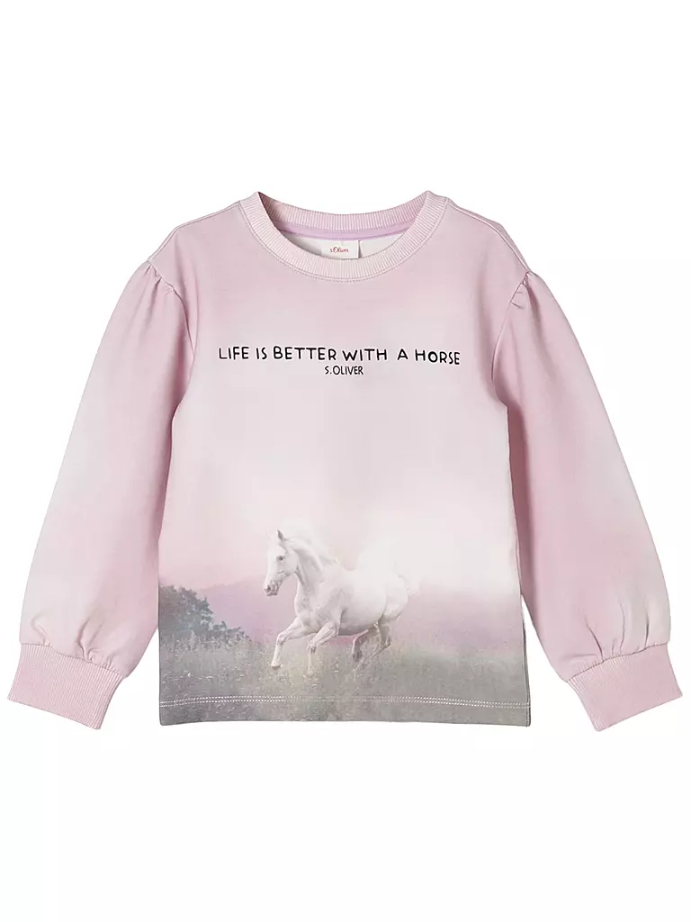 S.OLIVER | Mädchen Sweater  | rosa