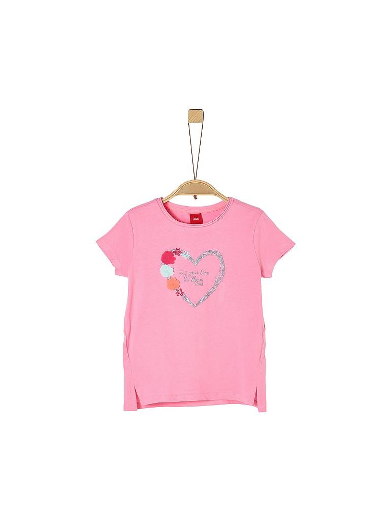 S.OLIVER | Mädchen T-Shirt Regular Fit | rosa