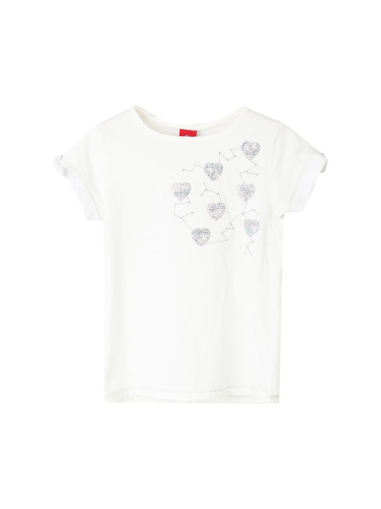 S.OLIVER | Mädchen T-Shirt Regular-Fit | weiß