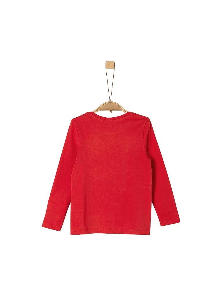 S.OLIVER | Mädchen-Langarmshirt | rot