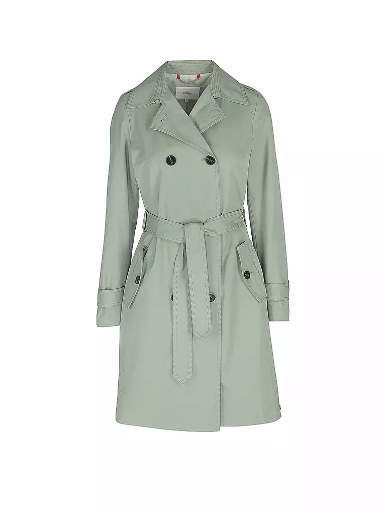 S.OLIVER | Mantel - Trenchcoat  | olive