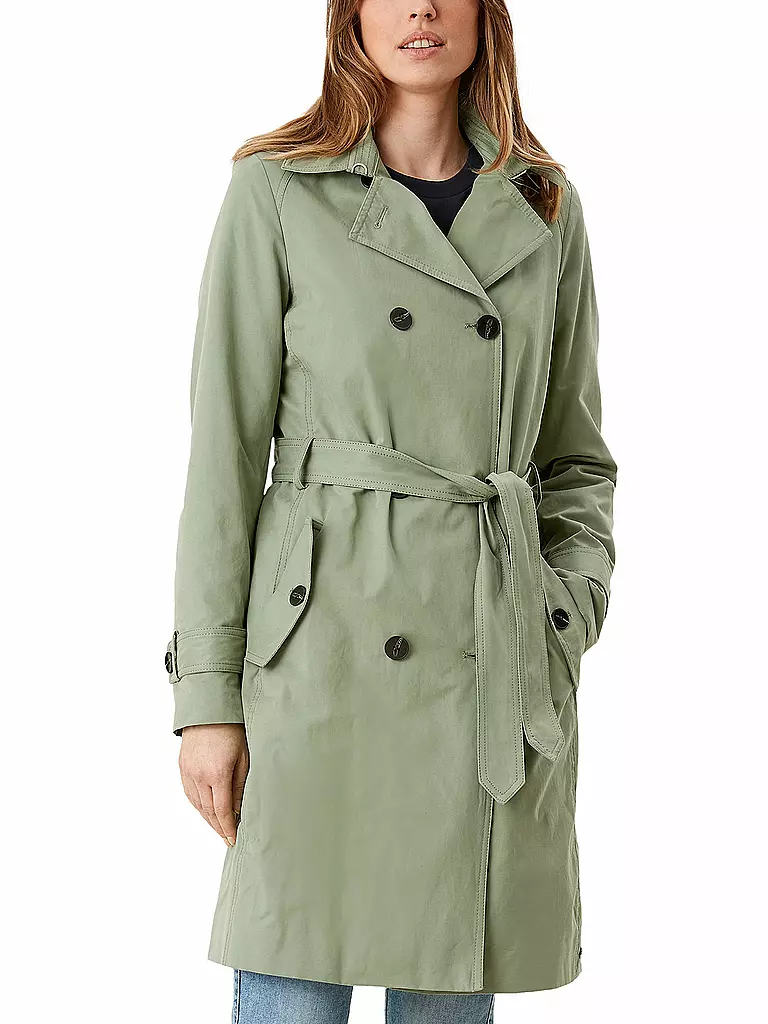S.OLIVER | Mantel - Trenchcoat  | olive