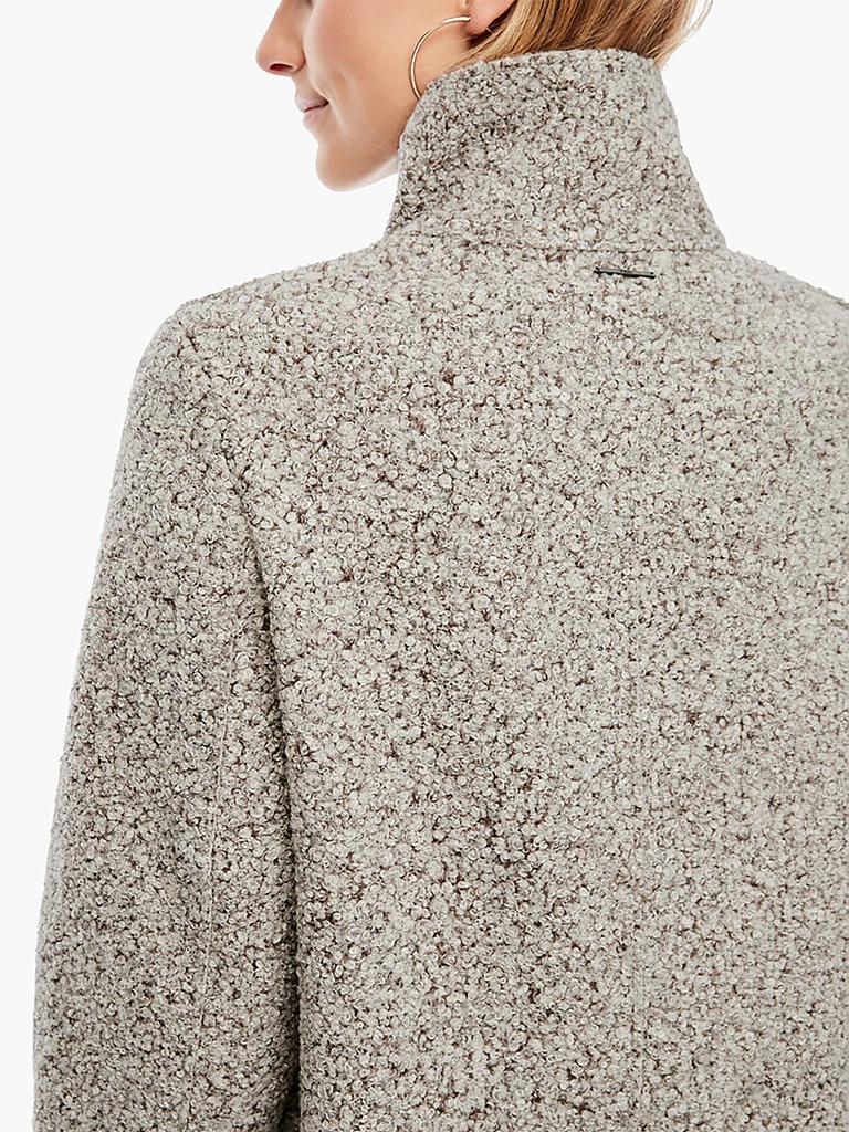 S Oliver Teddy Jacke In Beige Gefütterte Jacke Aus Teddy-Plüsch