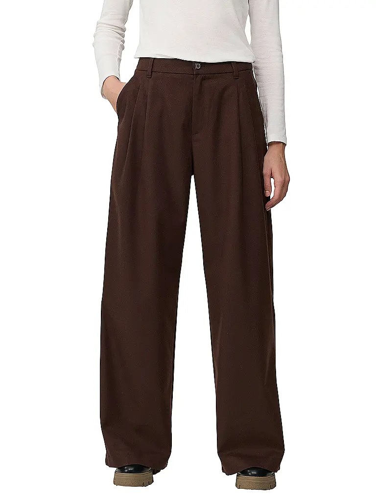 S.OLIVER | Marlenehose  | braun
