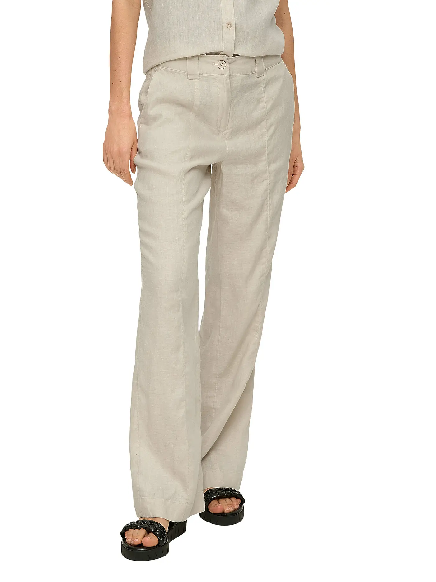 S.OLIVER | Marlenehose | creme