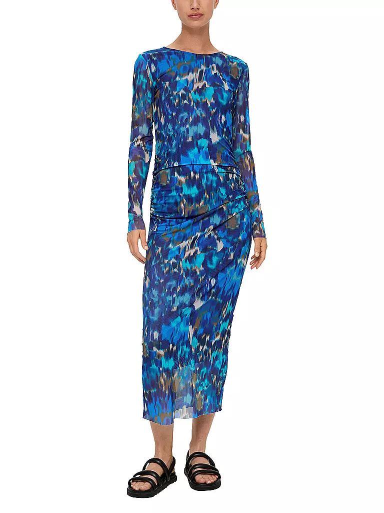 S.OLIVER | Maxikleid | blau