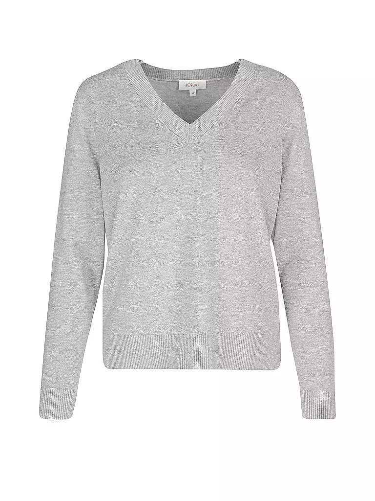 S.OLIVER | Pullover  | grau