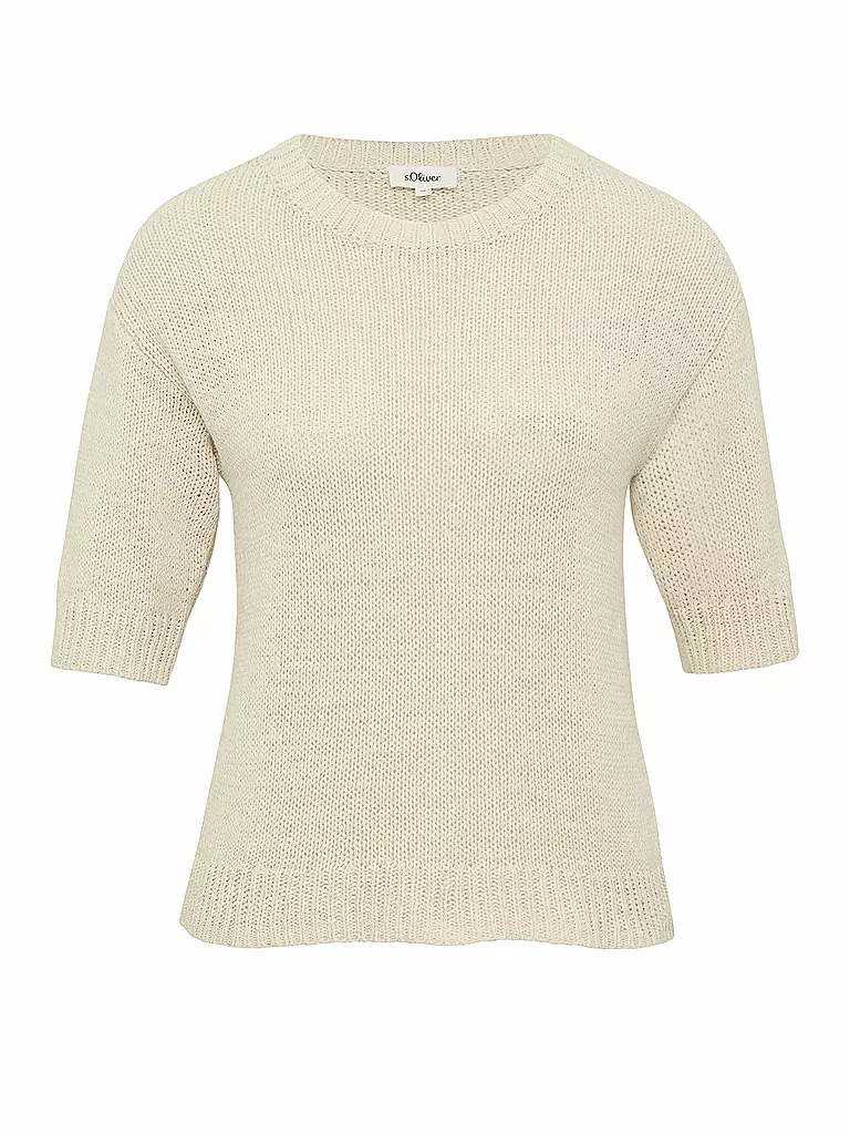 S.OLIVER | Pullover  | creme