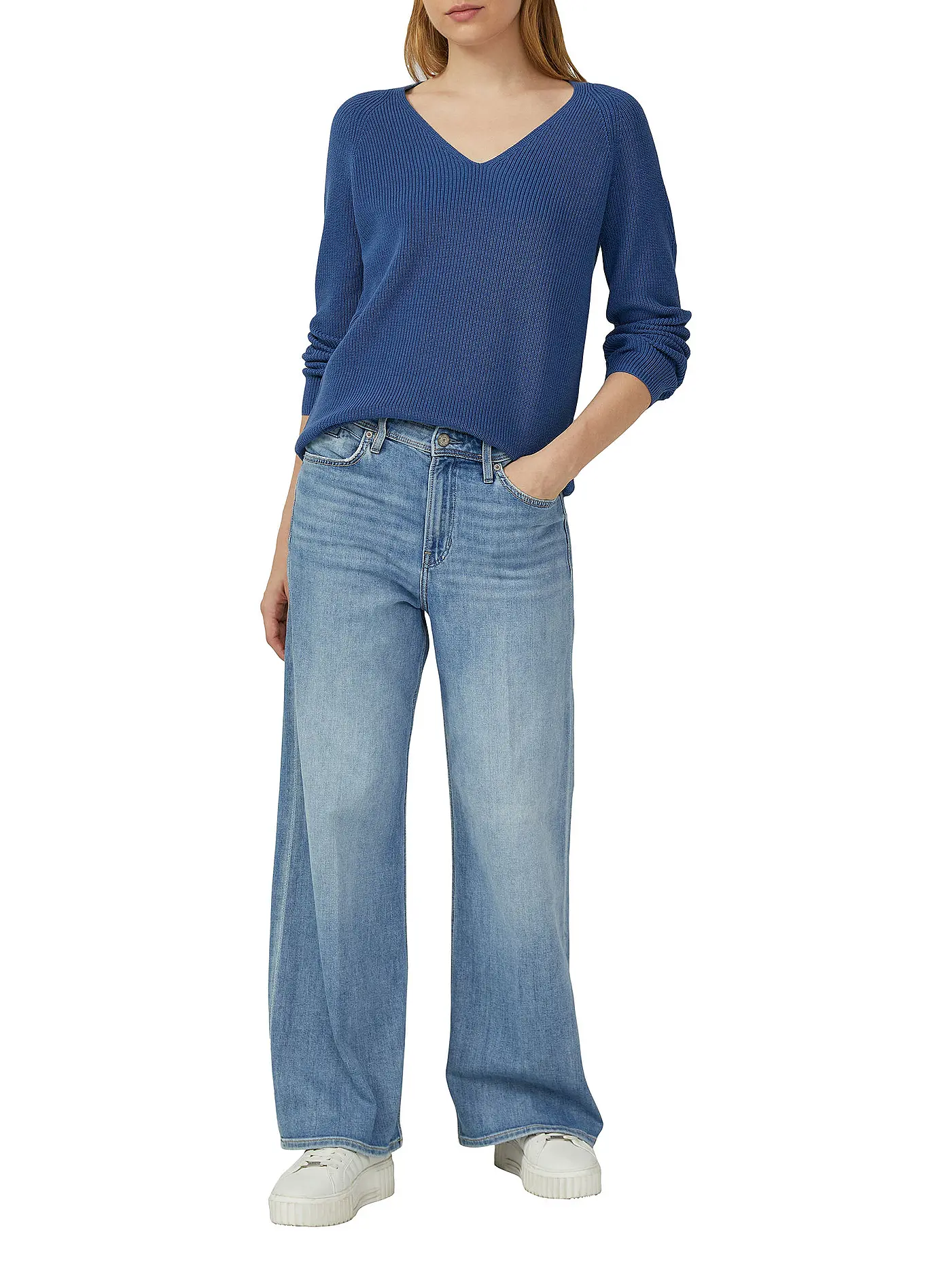 S.OLIVER | Pullover  | blau