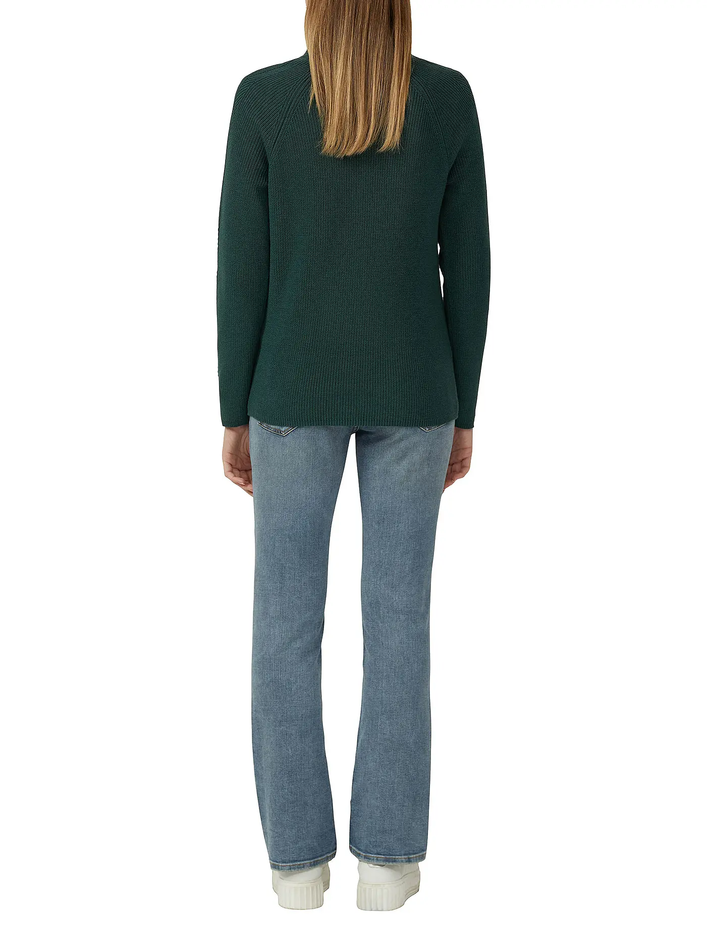 S.OLIVER | Pullover  | dunkelgrün