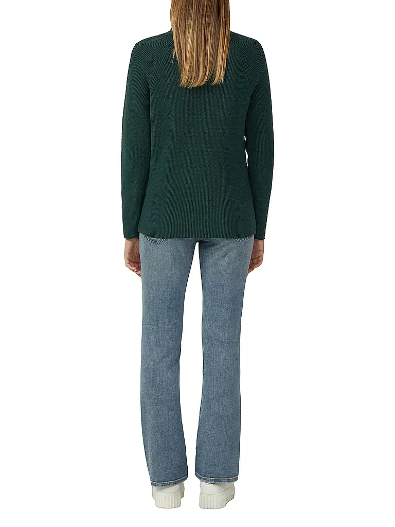 S.OLIVER | Pullover  | dunkelgrün
