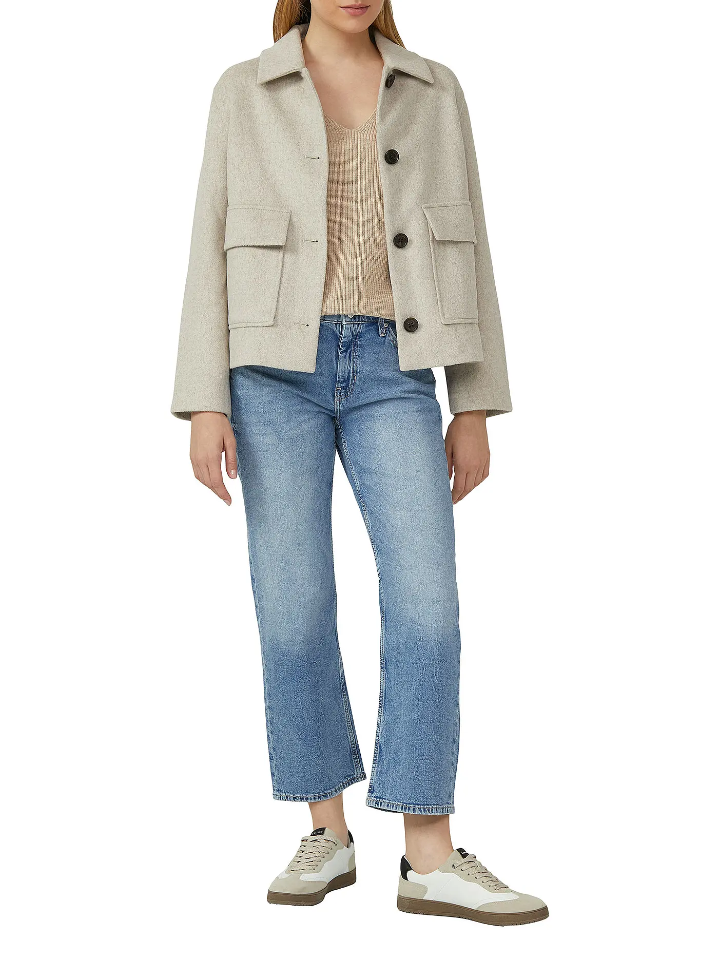 S.OLIVER | Pullover  | beige