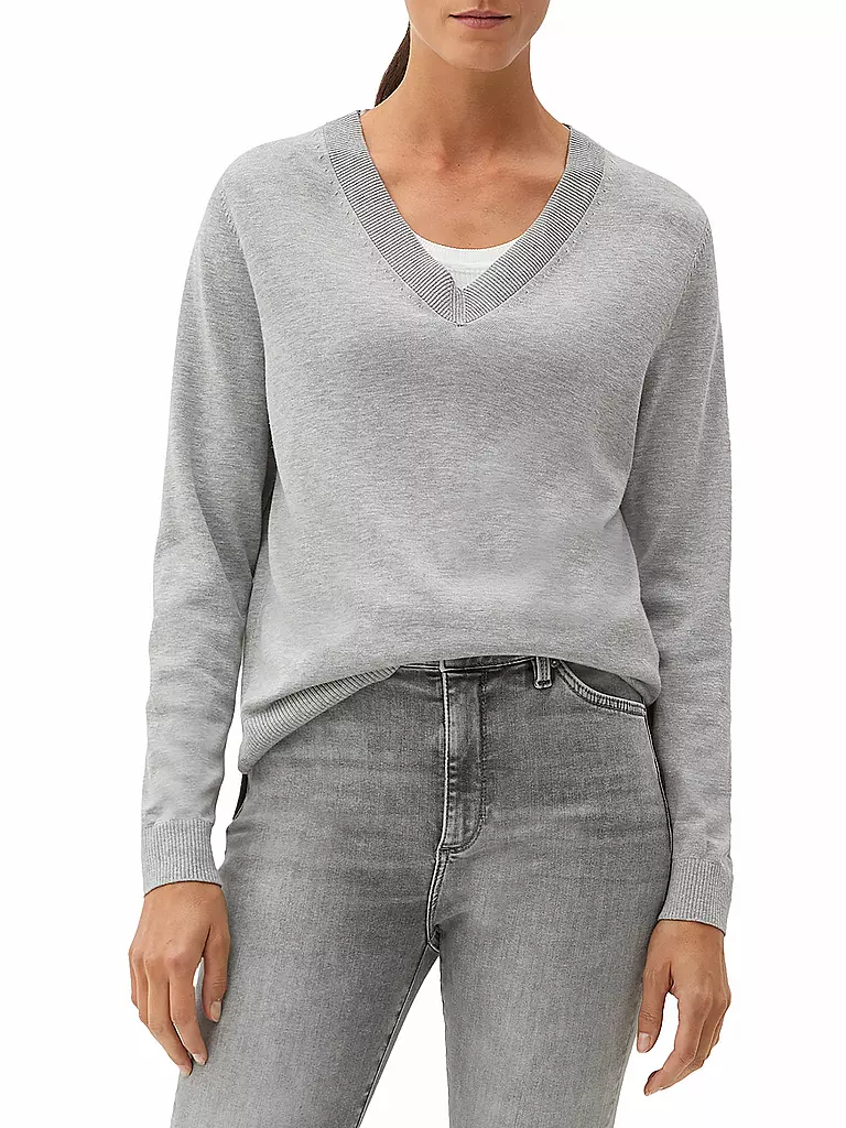 S.OLIVER | Pullover  | grau