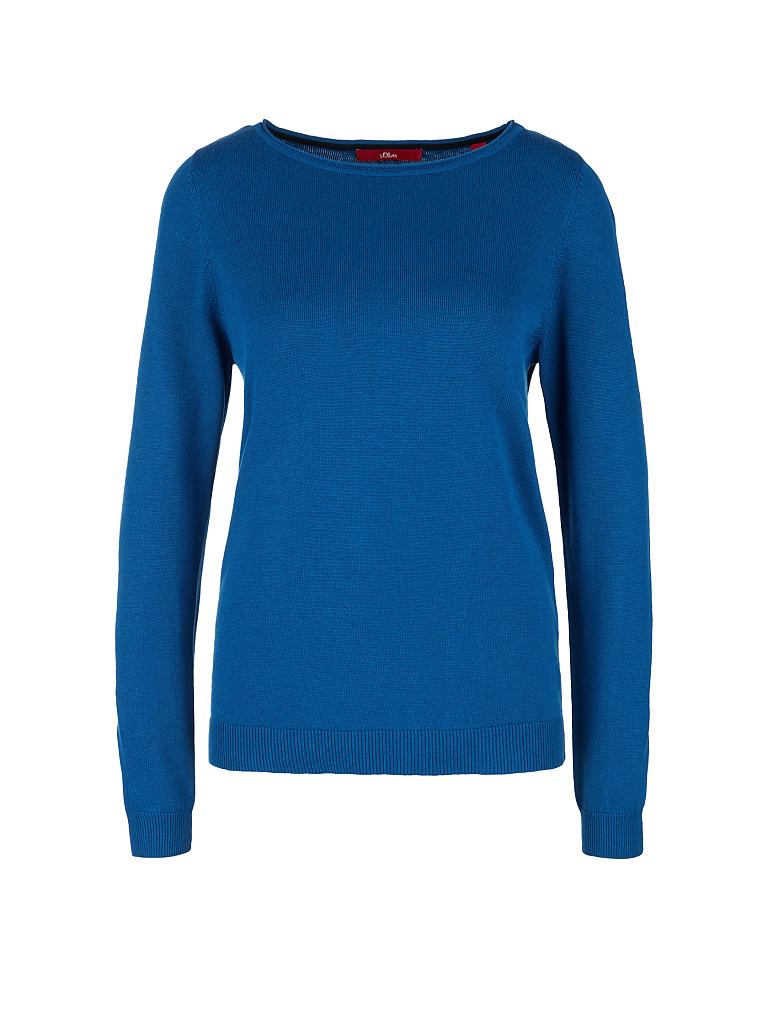 S.OLIVER | Pullover Regular-Fit | blau