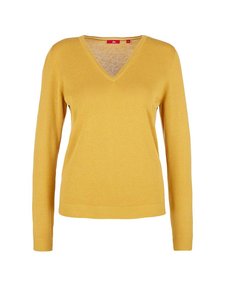 S.OLIVER | Pullover | gelb
