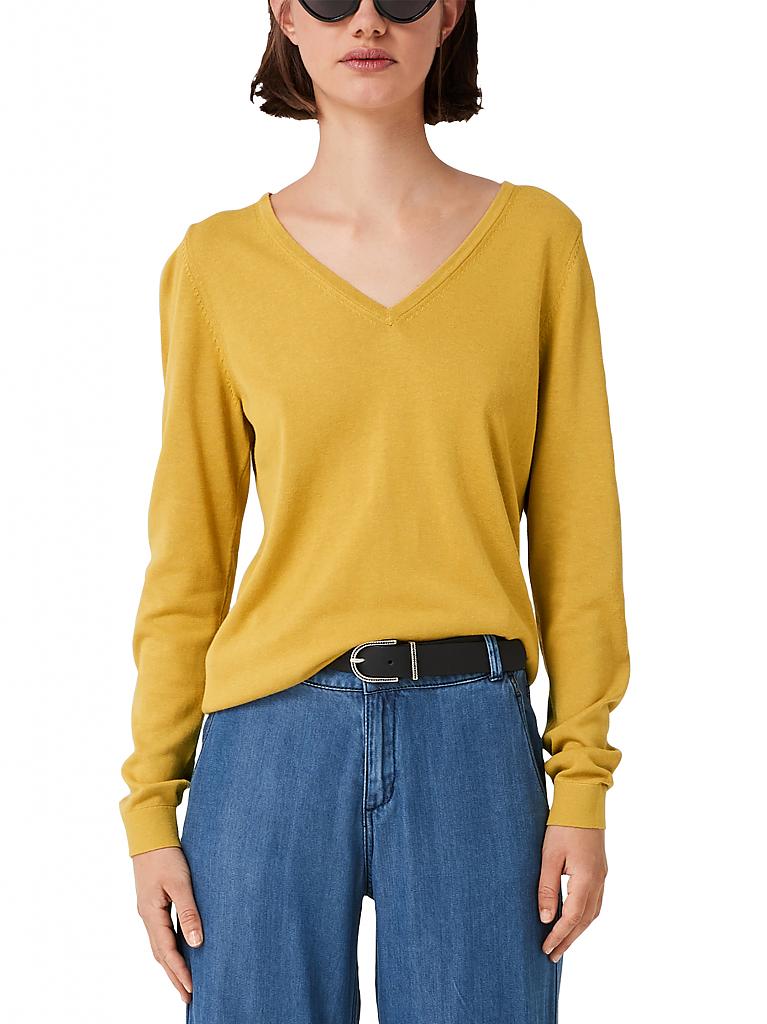 S.OLIVER | Pullover | gelb