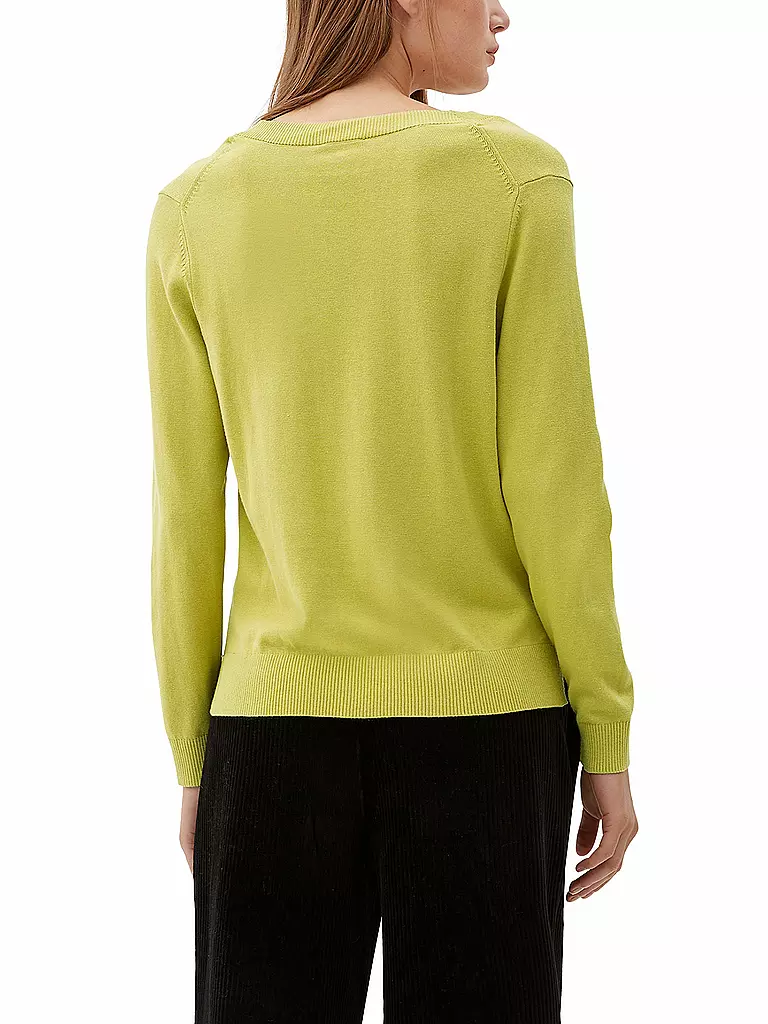 S.OLIVER | Pullover | gelb
