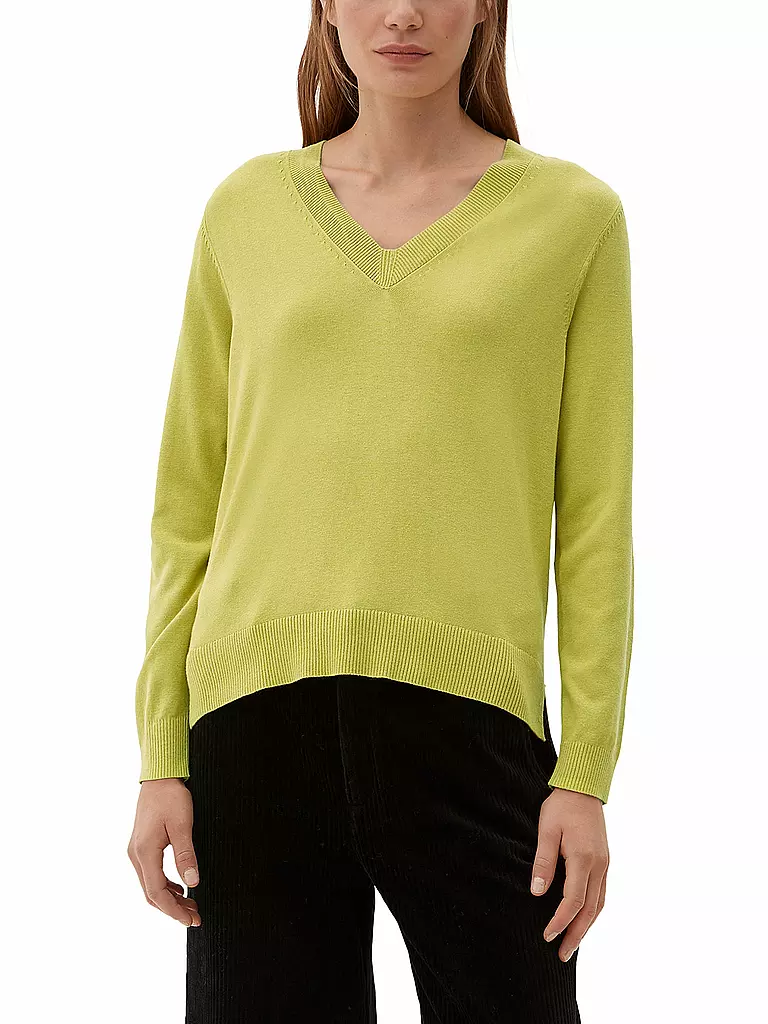 S.OLIVER | Pullover | gelb