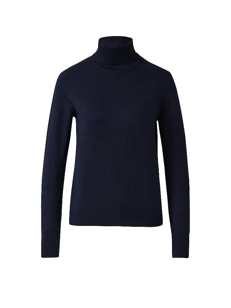 S.OLIVER | Rollkragenpullover  | Dunkelblau