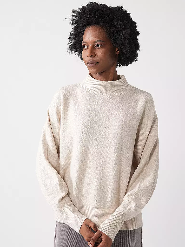 S.OLIVER | Rollkragenpullover | weiss