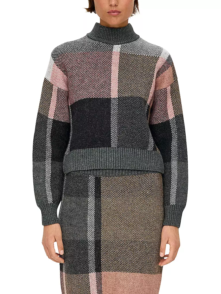 S.OLIVER | Rollkragenpullover | schwarz