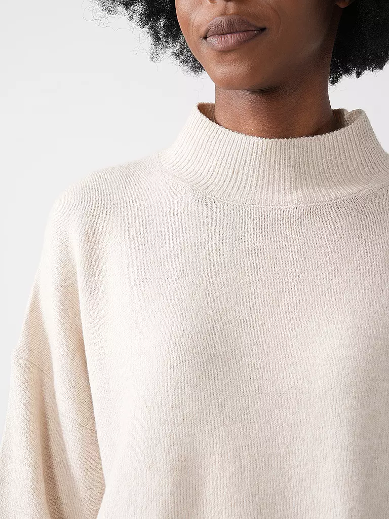 S.OLIVER | Rollkragenpullover | weiss