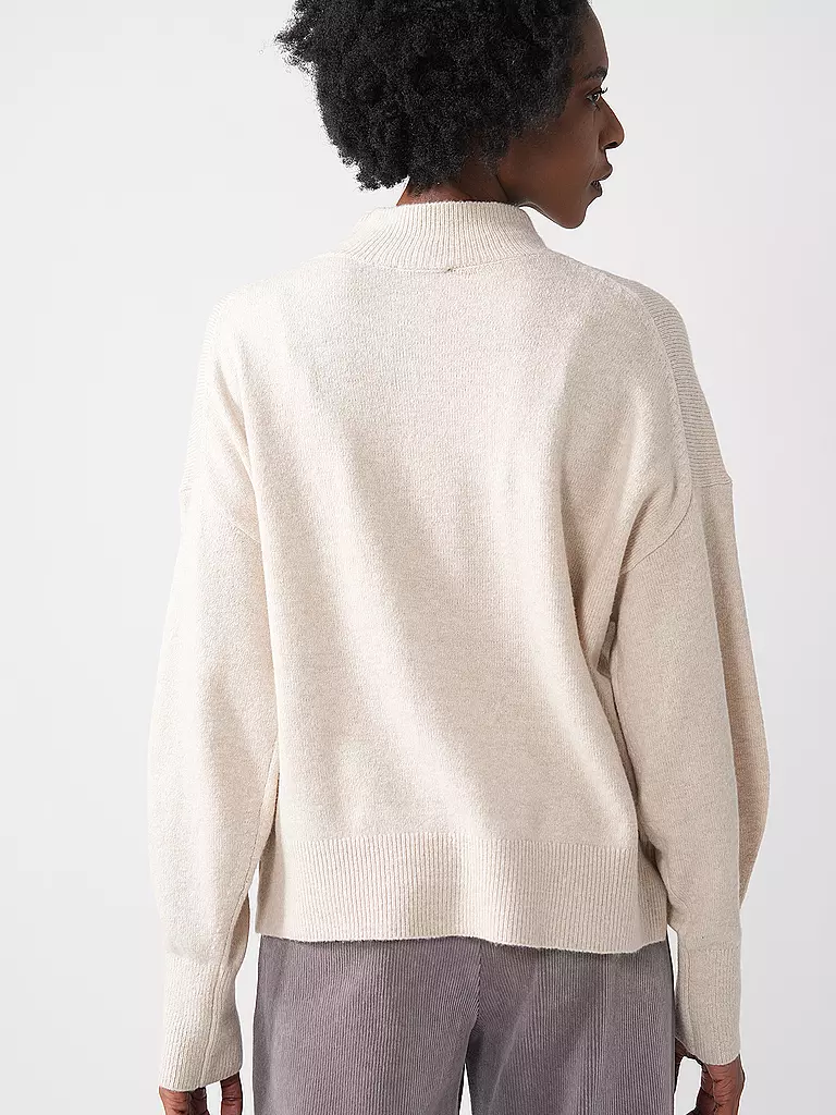 S.OLIVER | Rollkragenpullover | weiss