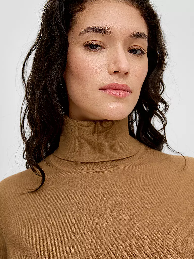 S.OLIVER | Rollkragenpullover | camel