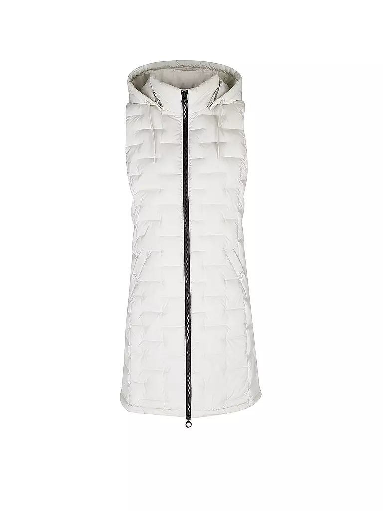 S.OLIVER | Steppgilet  | weiss