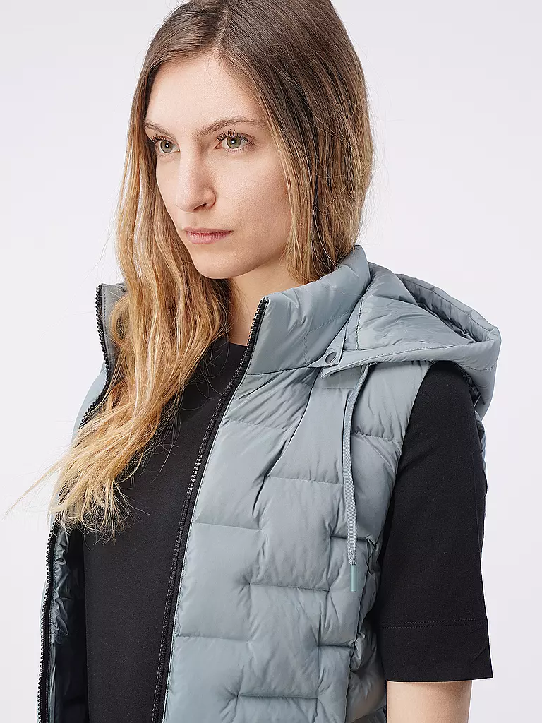 S.OLIVER | Steppgilet  | hellblau