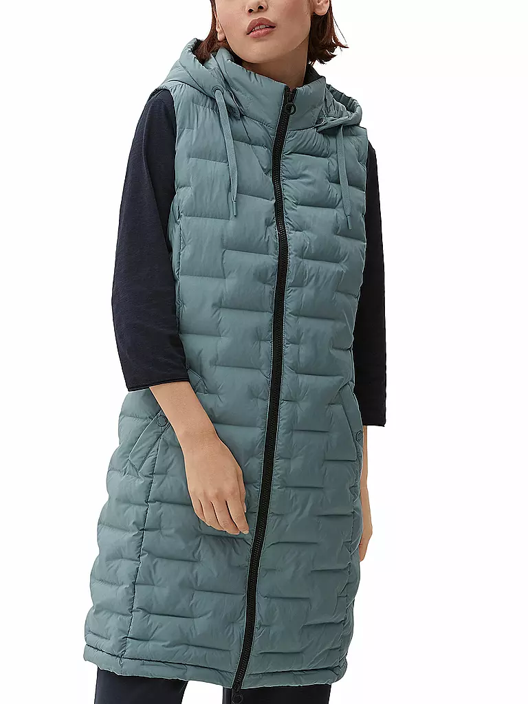 S.OLIVER | Steppgilet  | hellblau