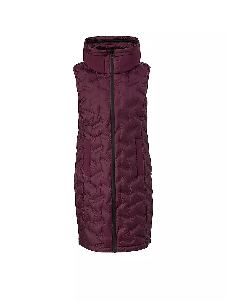 S.OLIVER | Steppgilet | lila