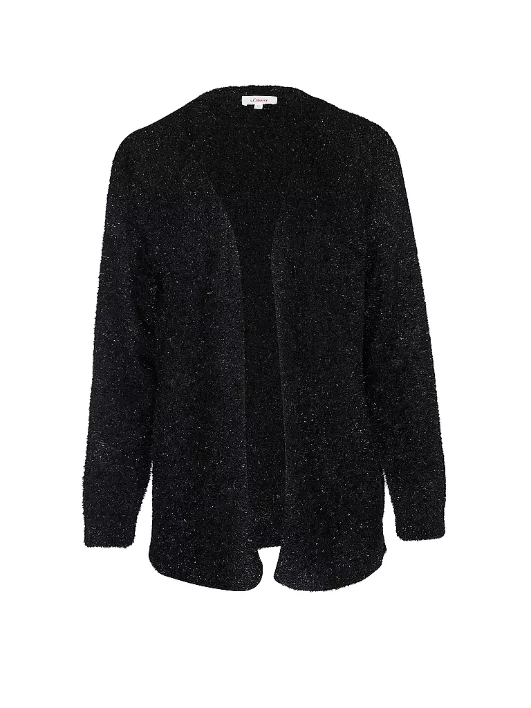 S.OLIVER | Strickjacke | schwarz