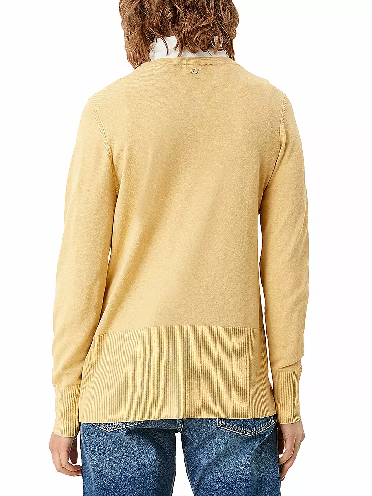 S.OLIVER | Strickjacke | gelb