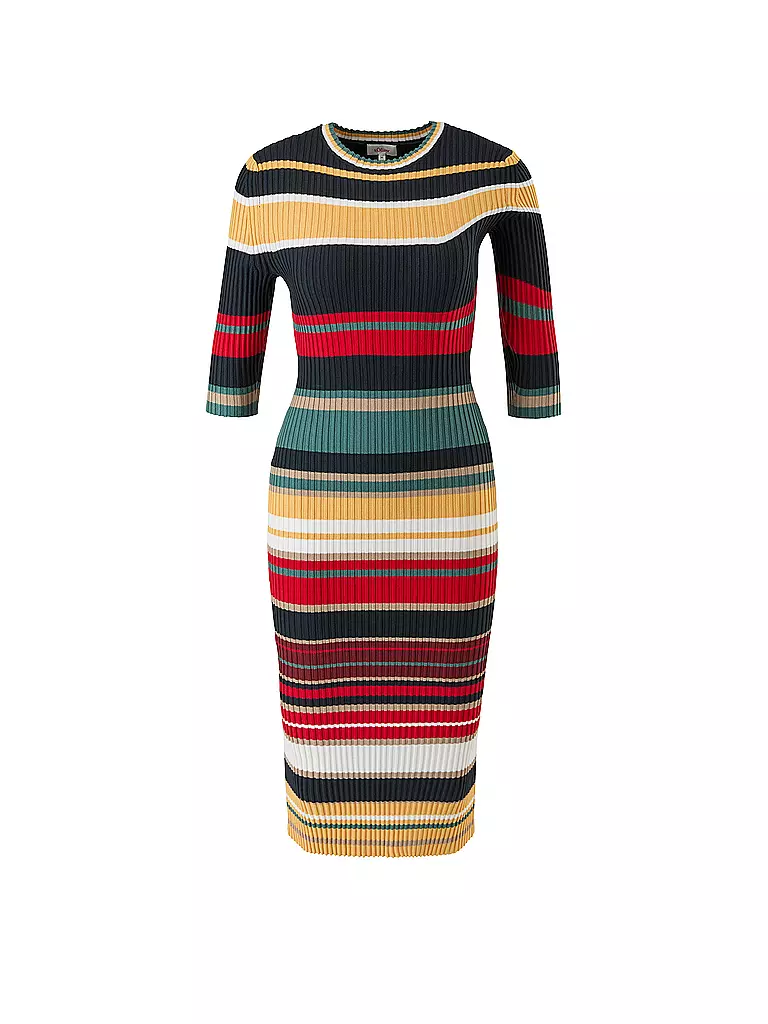 S.OLIVER | Strickkleid  | bunt