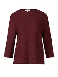 S.OLIVER | Sweater | dunkelrot