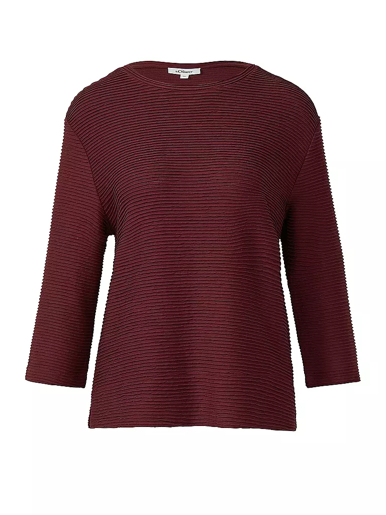 S.OLIVER | Sweater | dunkelrot