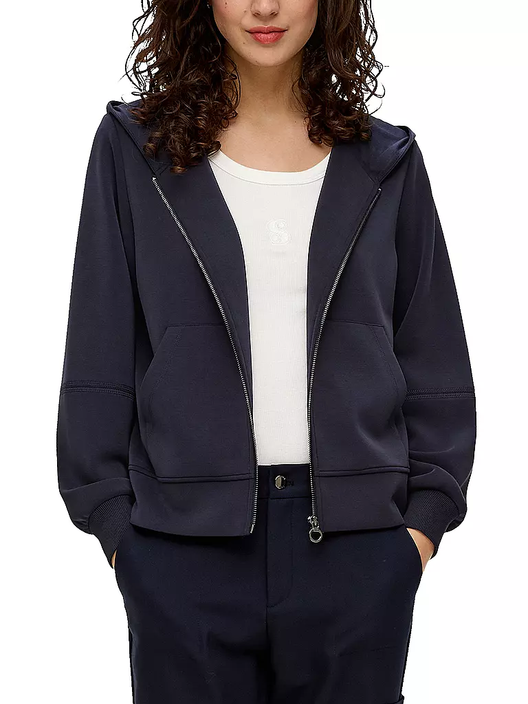 S.OLIVER | Sweatjacke | blau