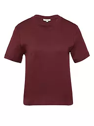 S.OLIVER | T-Shirt  | dunkelrot