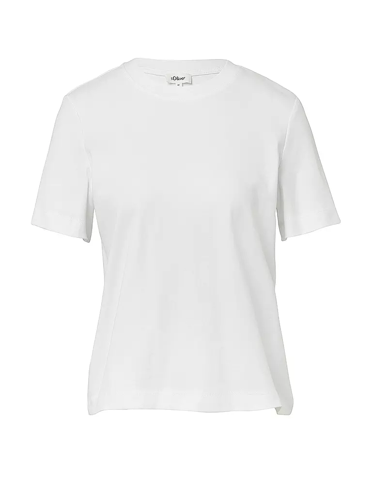 S.OLIVER | T-Shirt  | weiss