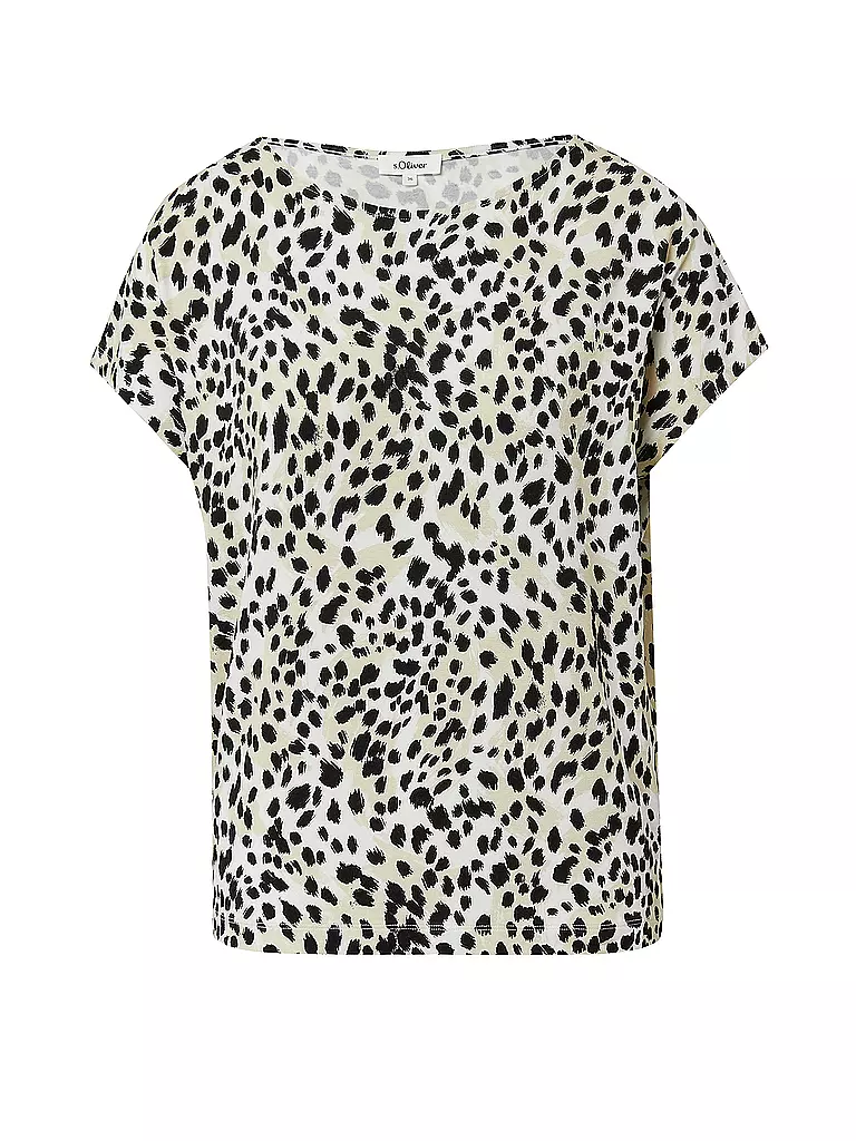 S.OLIVER | T-Shirt  | creme