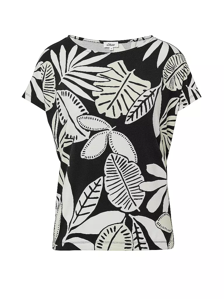 S.OLIVER | T-Shirt | schwarz