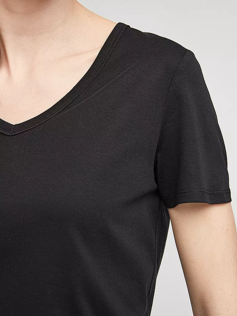 S.OLIVER | T-Shirt | schwarz