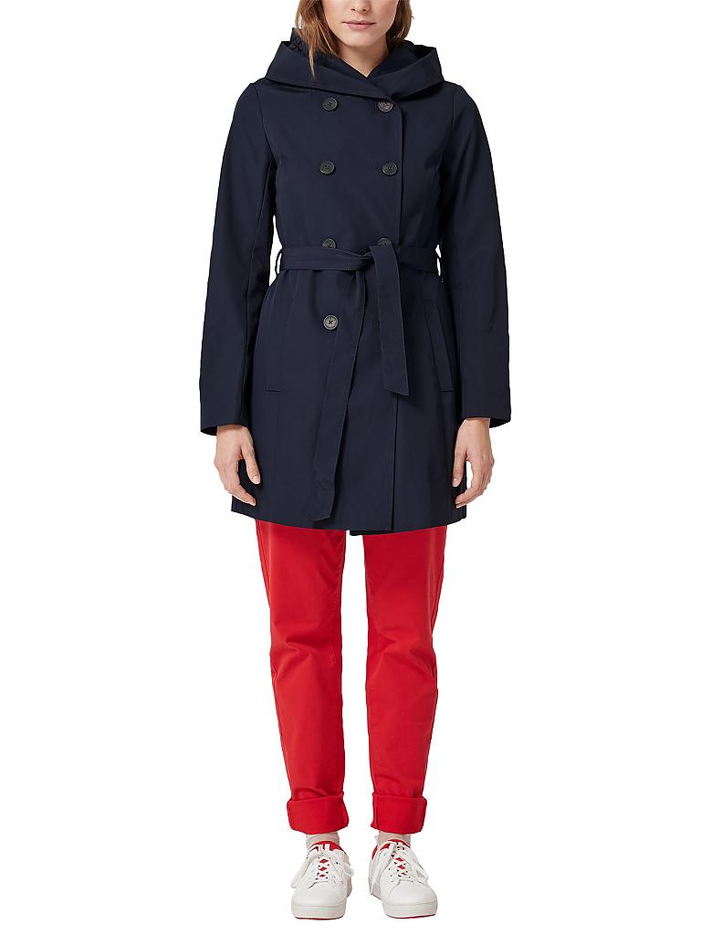S.OLIVER | Trenchcoat | blau