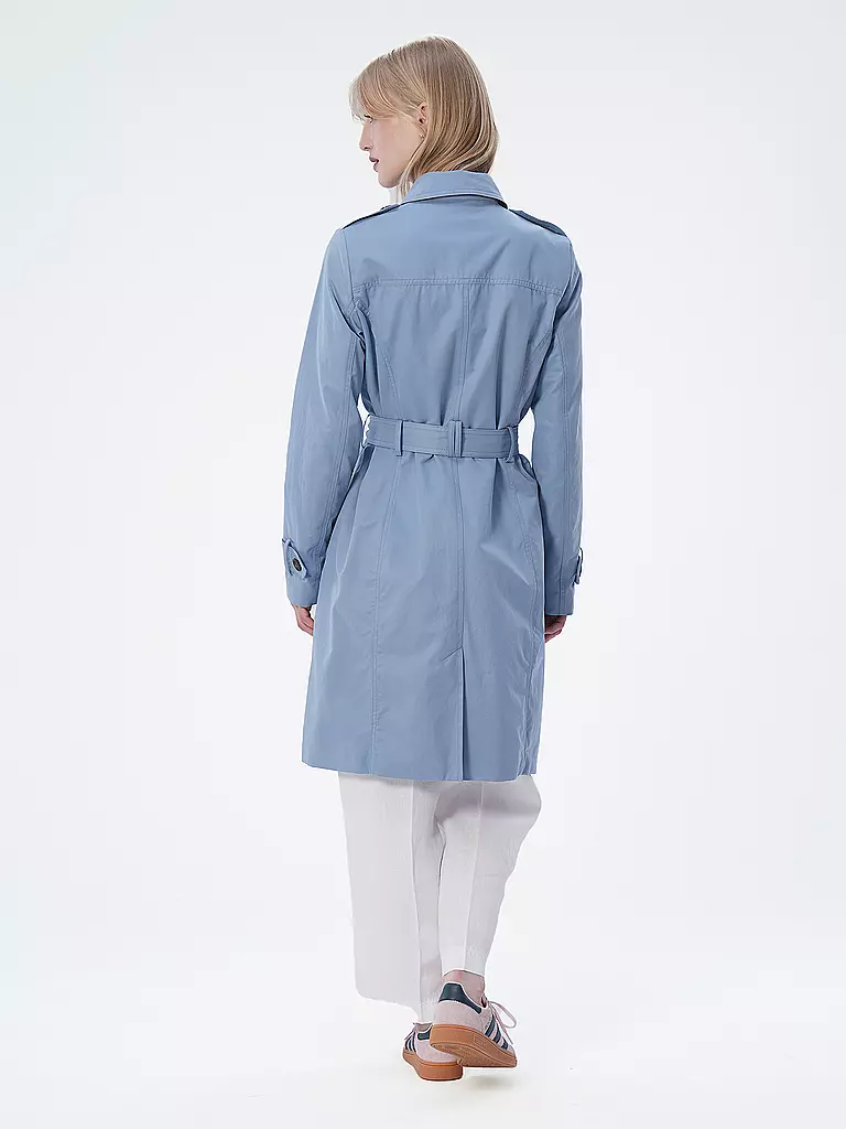 S.OLIVER | Trenchcoat | blau