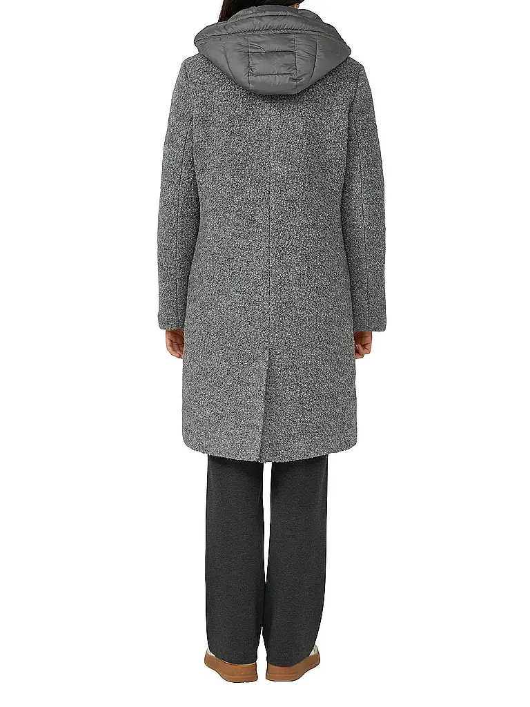 S.OLIVER | Wollmantel  | grau